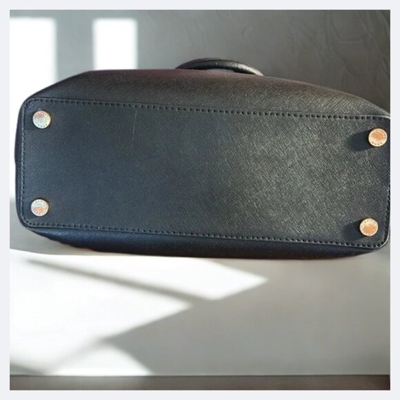 Michael Kors Savannah Medium Saffiano Leather Satchel PreLoved *See Description - Picture 7 of 13